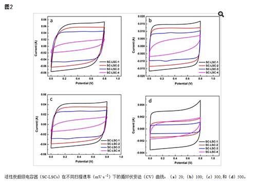 活性炭的電化學(xué)性能研究